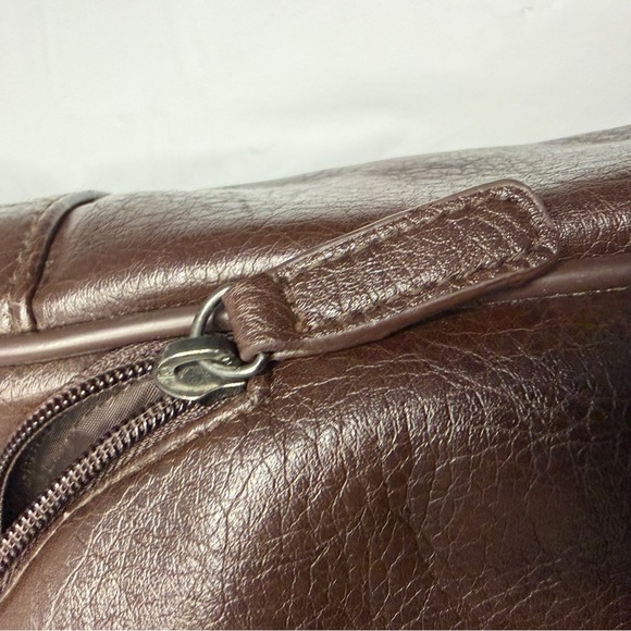 BUXTON LEATHER LAPTOP BRIEFCASE BAG - Picture 7 of 10